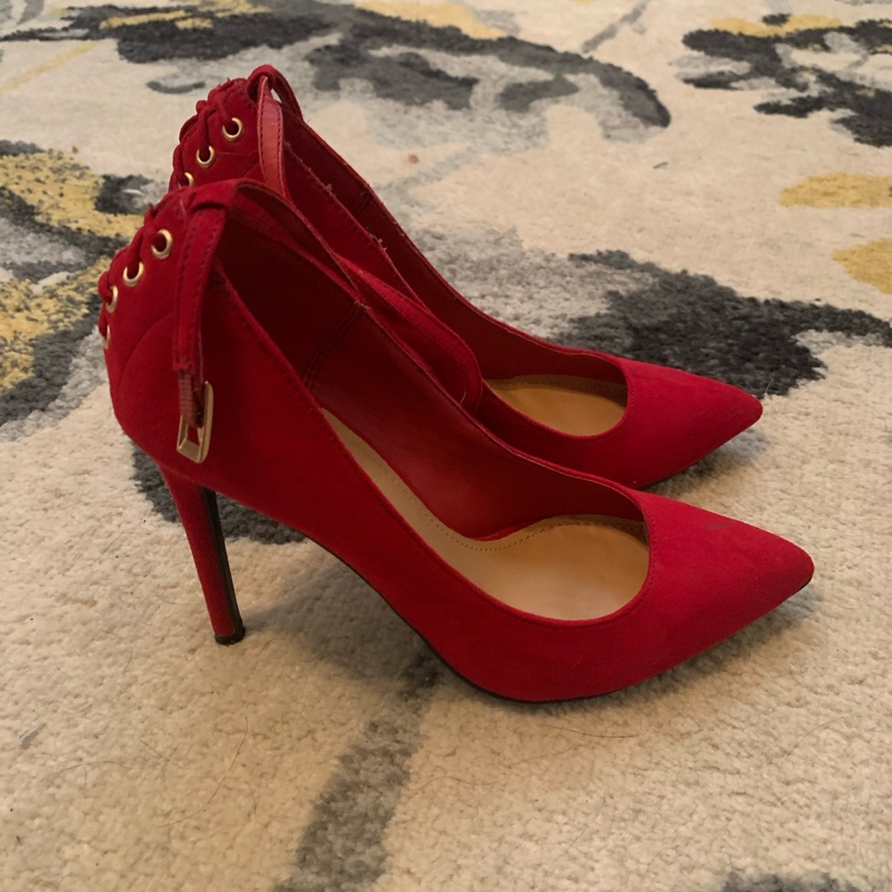 Size 6 Red Anne Michelle Heels